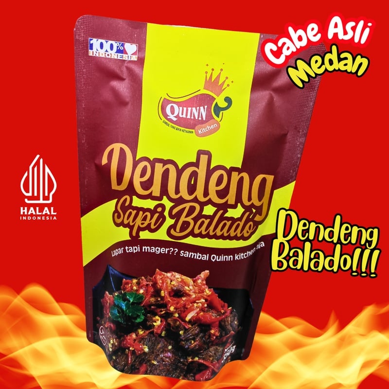 Dendeng Sapi Balado (250g)